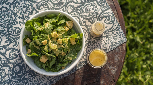 Elderflower salad dressing