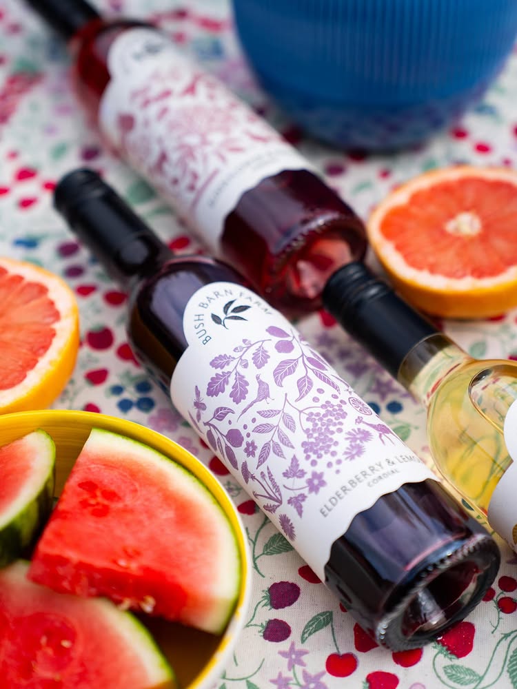 Elderberry & Lemon Cordial