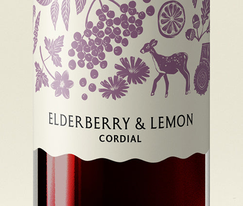 Elderberry & Lemon Cordial