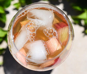 Elderflower & Rhubarb Cordial