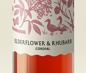 Elderflower & Rhubarb Cordial